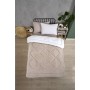 ETE HOMETEX TEK KİŞİLİK WELSOFT UYKU SETİ ALENA BEJ 8696474231997
